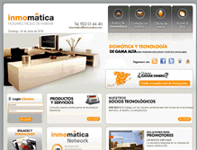 Tablet Screenshot of inmomatica.com